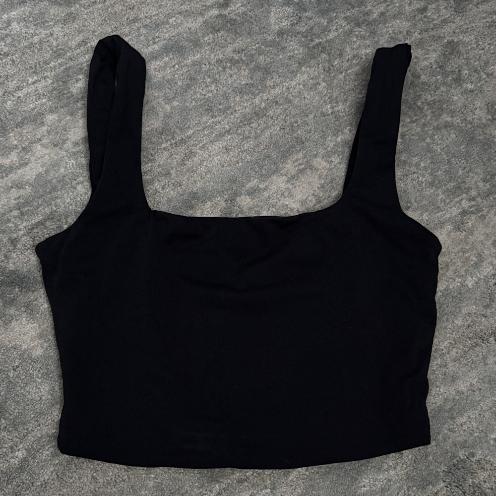 Babaton Black Crop Top